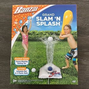 Banzai Grand Slam’N Splash Baseball Splash NEW